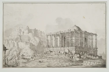 Jain Temple in the fortress of Komulmer (Kumbhalgarh)